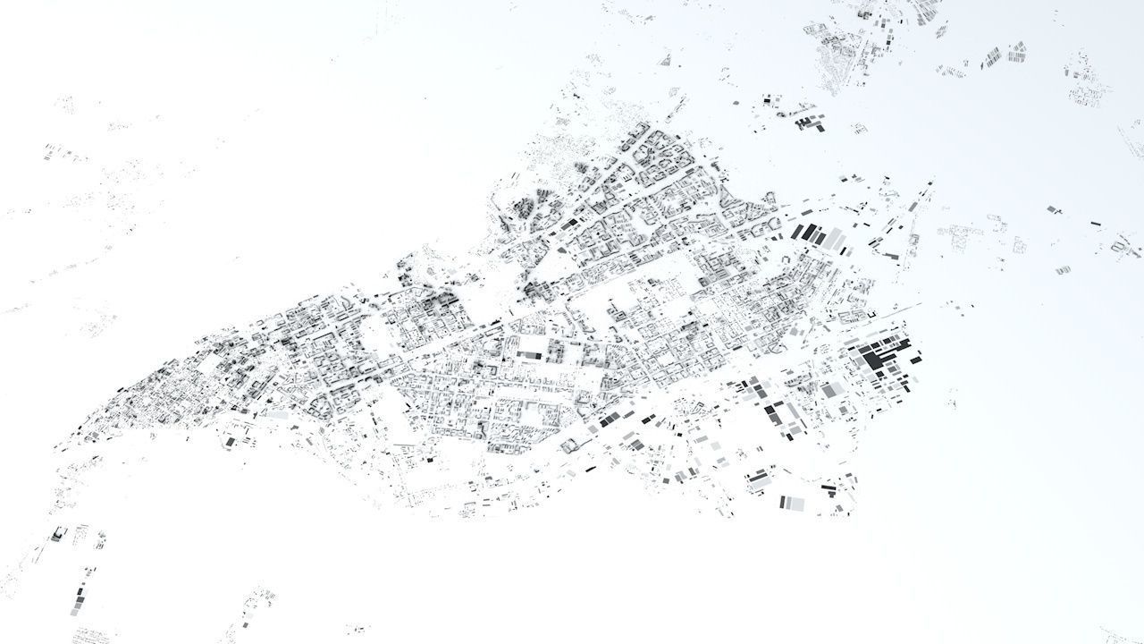 Samara Streets and Buildings 3D model_4