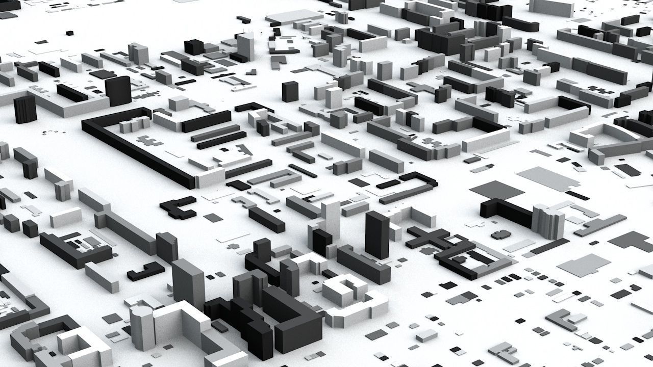 Samara Streets and Buildings 3D model_6