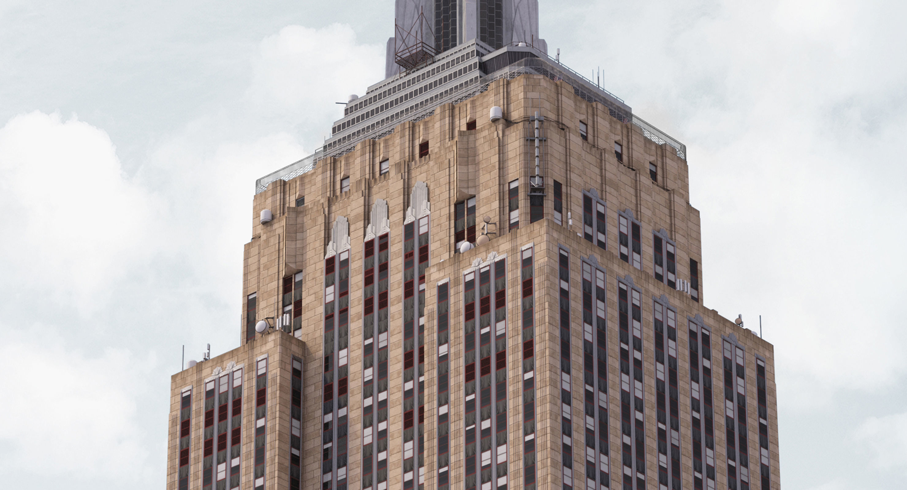 Empire State Building - Day and Night Low-poly 3D model_7