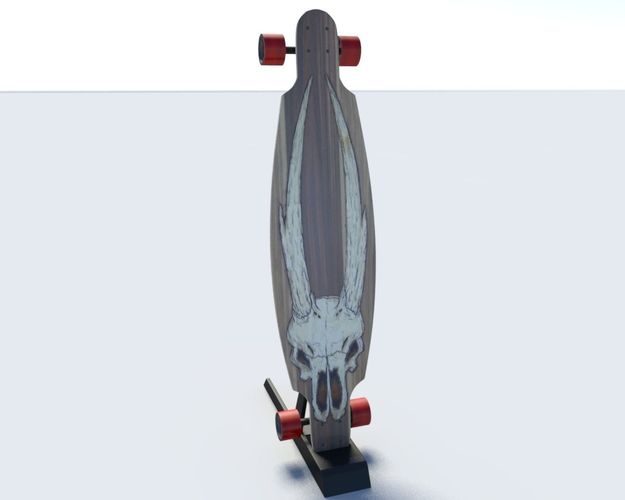 Skate Board Low-poly 3D model