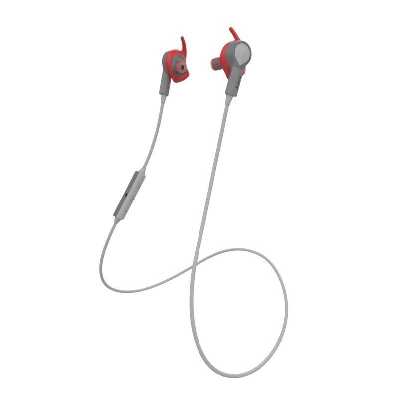 JABRA COACH WIRELESS BLUETOOTH HEADSET RED 3D model_4