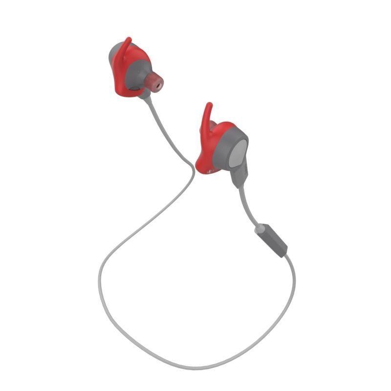JABRA COACH WIRELESS BLUETOOTH HEADSET RED 3D model_6