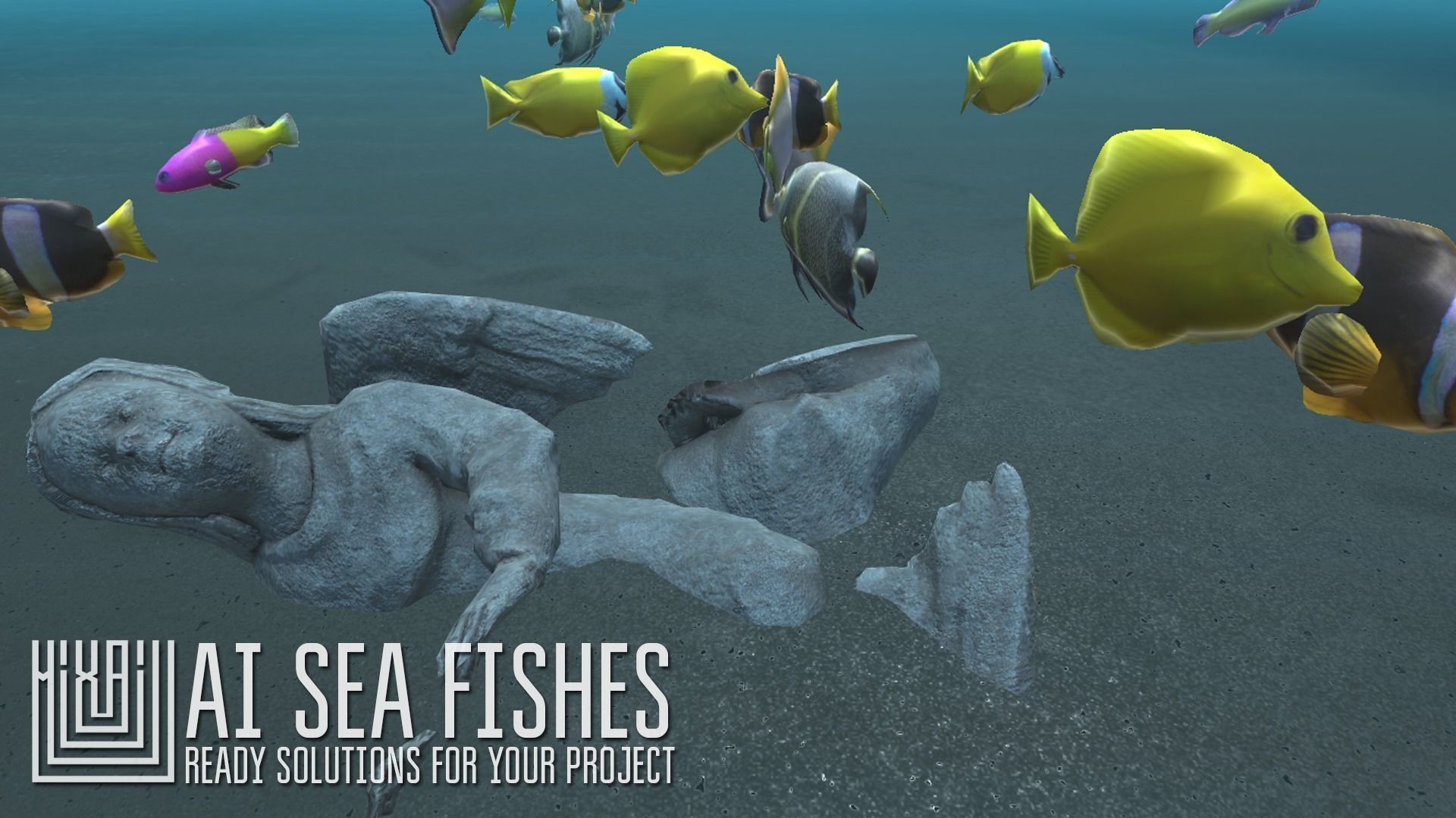 AI Sea Fishes - ready solutions for your project Low-poly 3D model_17