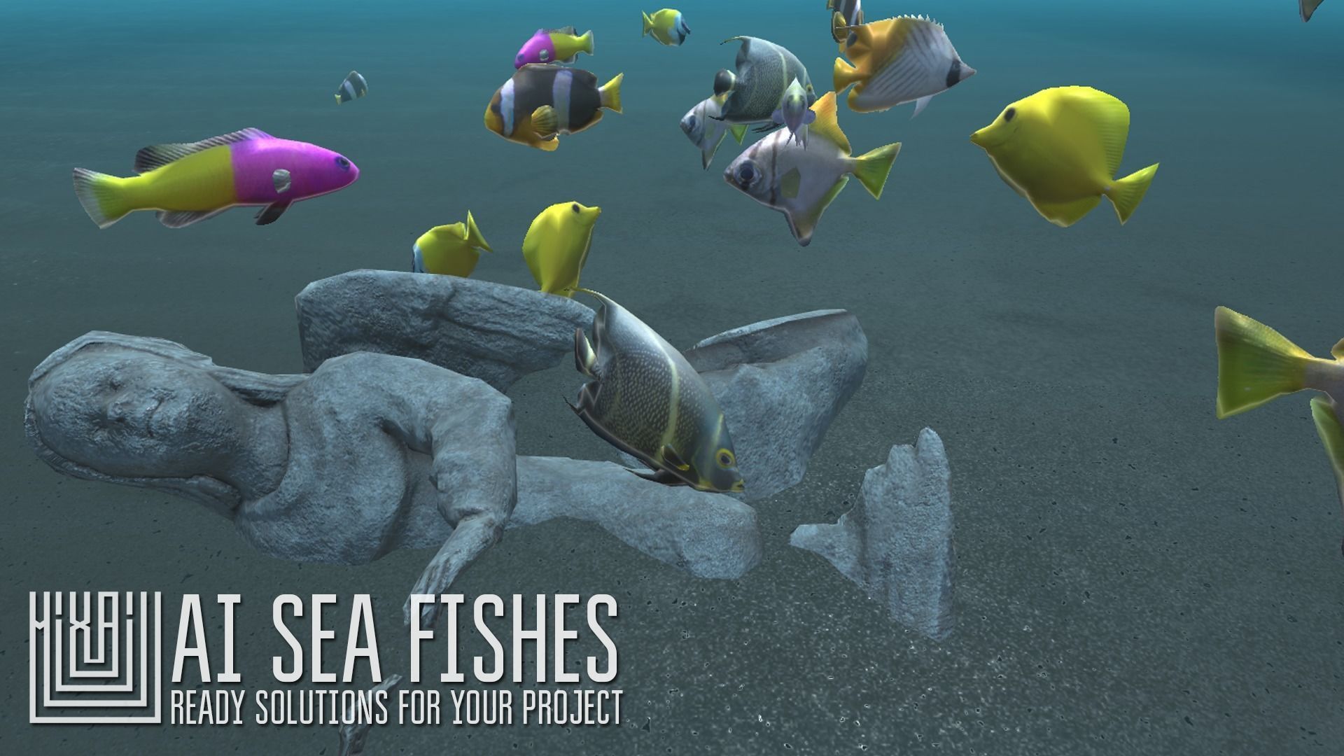 AI Sea Fishes - ready solutions for your project Low-poly 3D model_19