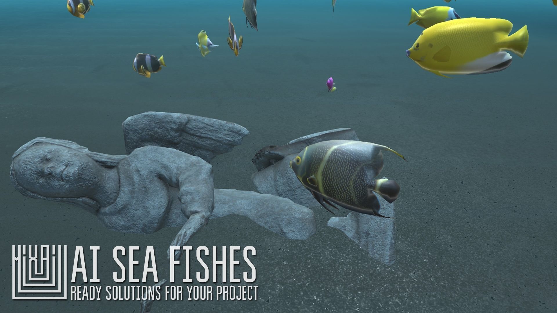 AI Sea Fishes - ready solutions for your project Low-poly 3D model_16