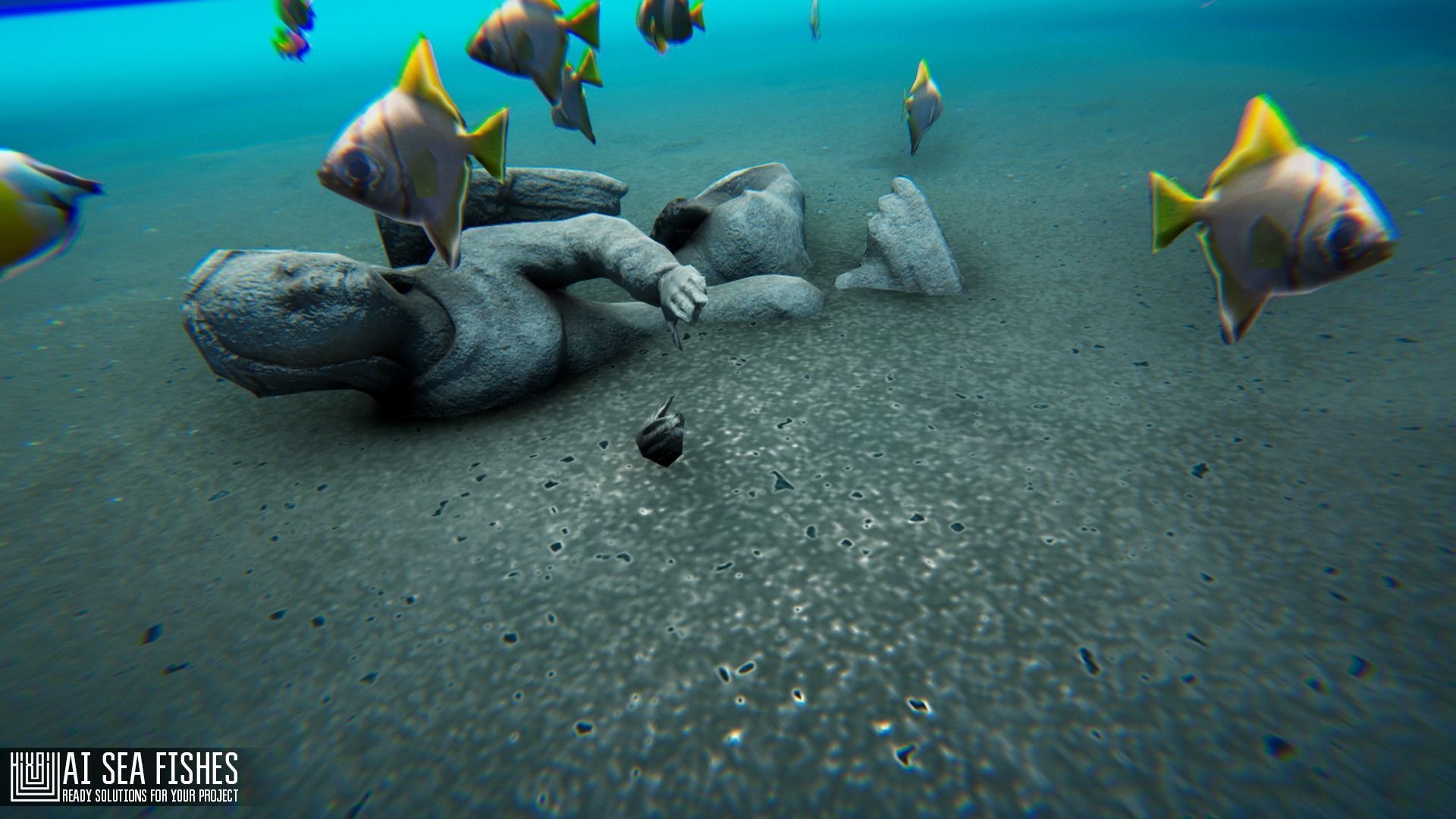 AI Sea Fishes - ready solutions for your project Low-poly 3D model_13