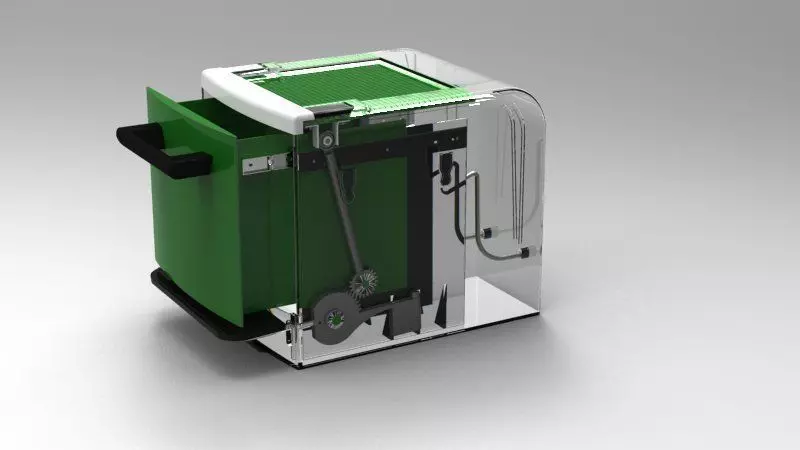 Kitchen Bin Free 3D model