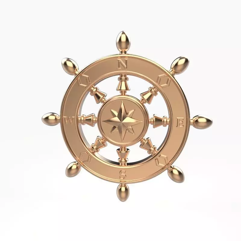 Pendant or key ring Free 3D print model_0