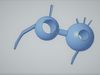 Halloween glasses 3D model 3D printable | CGTrader