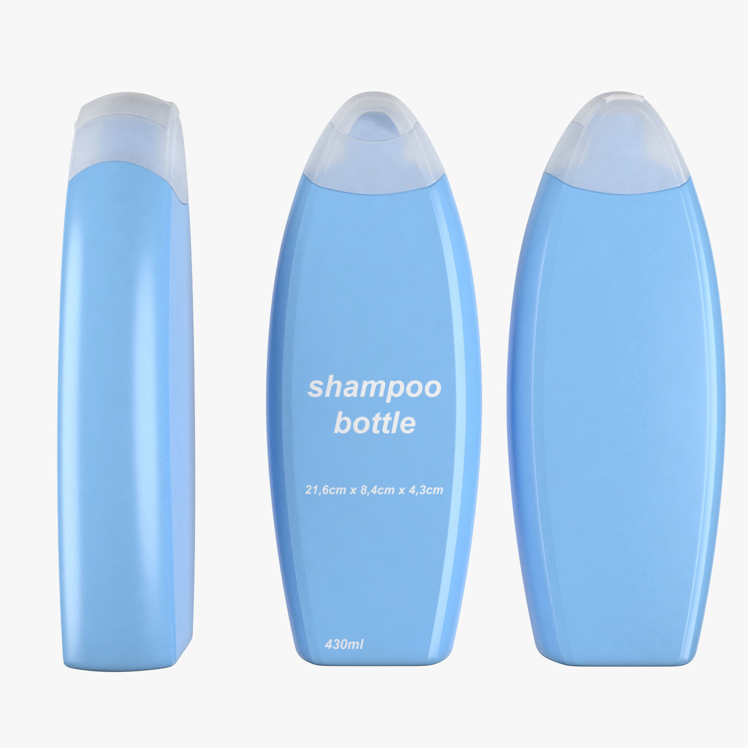 3D model shampoo bottle shower CGTrader
