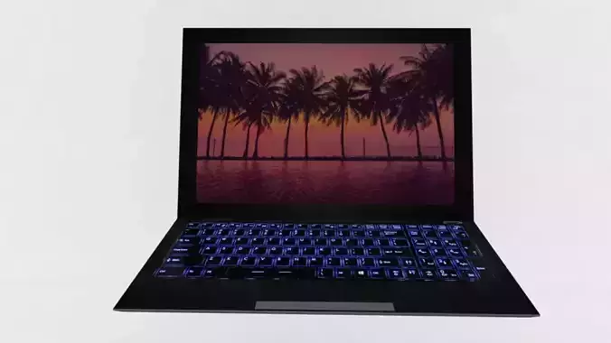 Laptop LowPoly