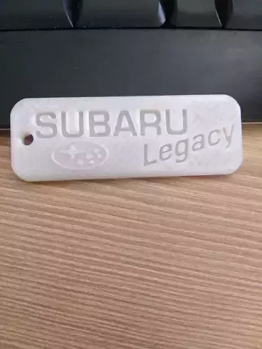 Subaru Legacy Keyring