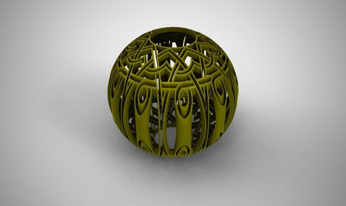 Mathematical Ornamentation 3D print model_7