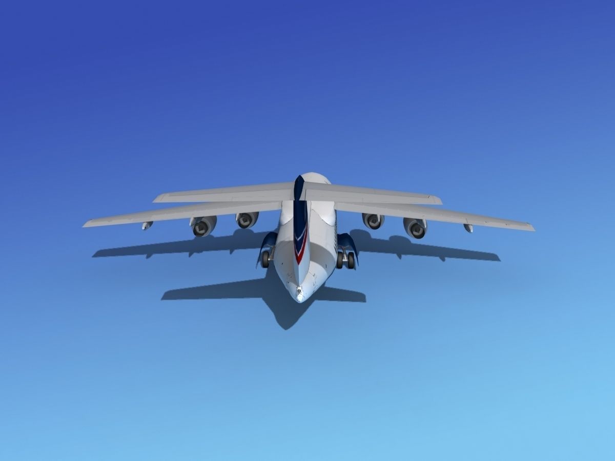 BAe 146-200 British Airways 3D model_7