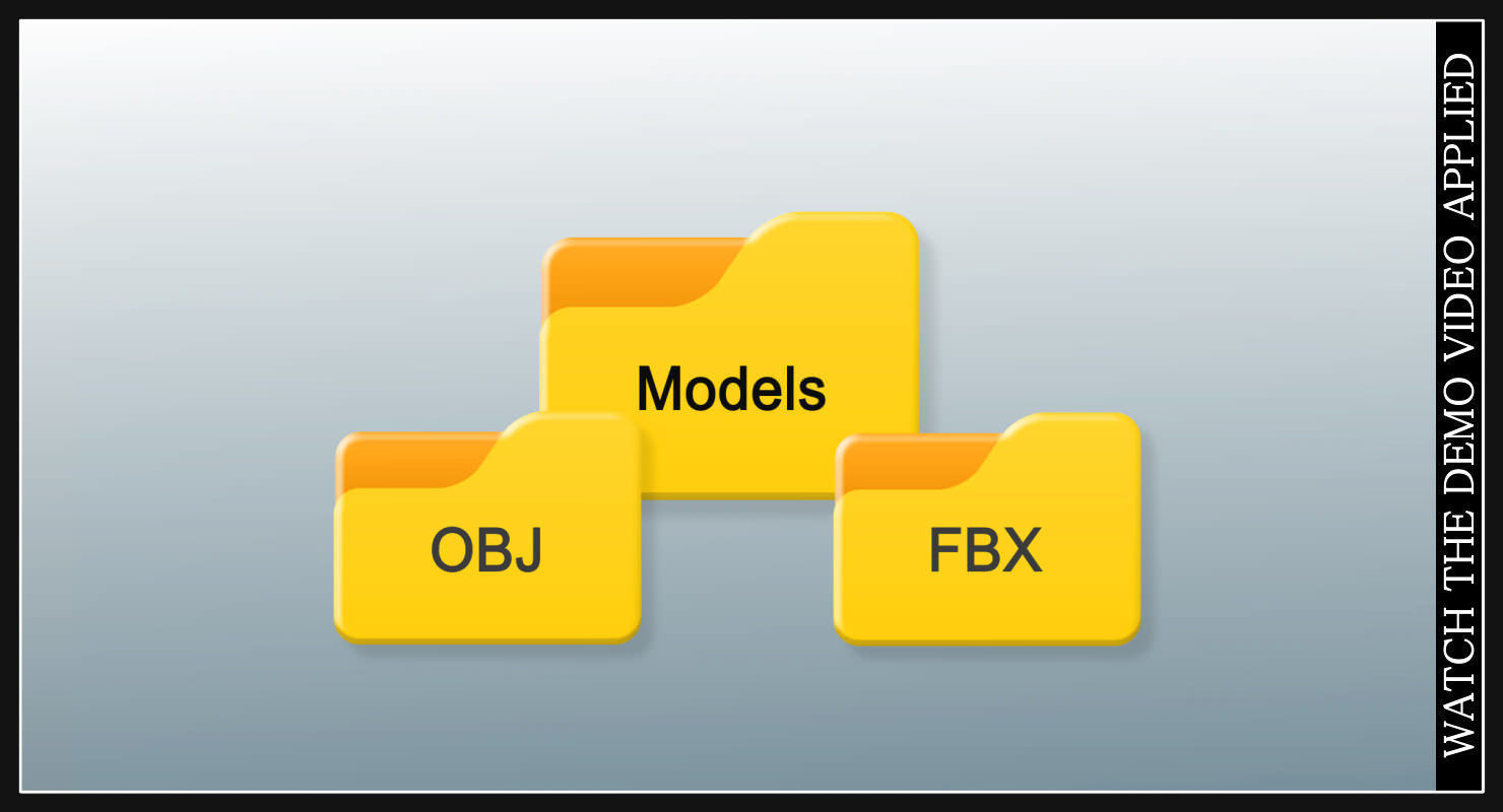 Old European Town Low-poly 3D model_74