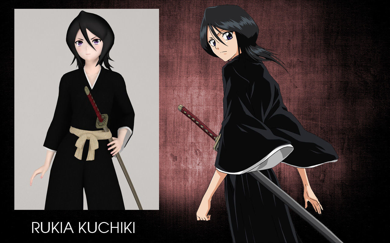 Anime girls collection 3D model_40