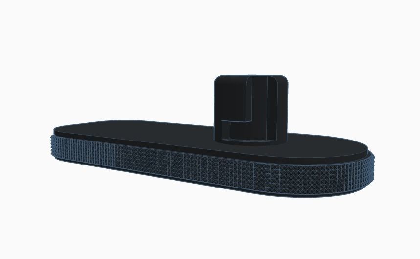 Buffer Tube Adaptor Scar V2 to M4A1 Toy Gel Ball Blaster Updated 3D print model_4