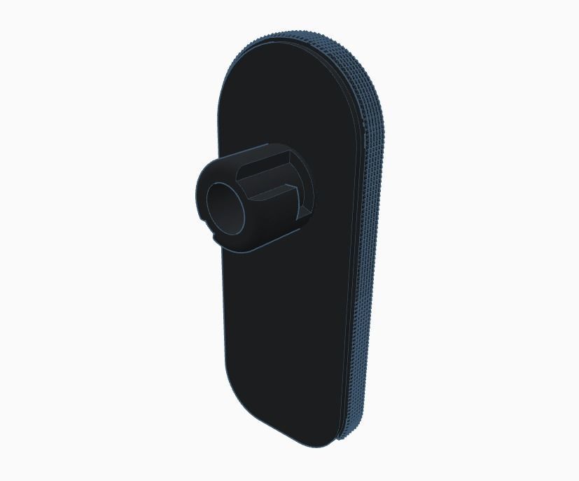 Buffer Tube Adaptor Scar V2 to M4A1 Toy Gel Ball Blaster Updated 3D print model_5