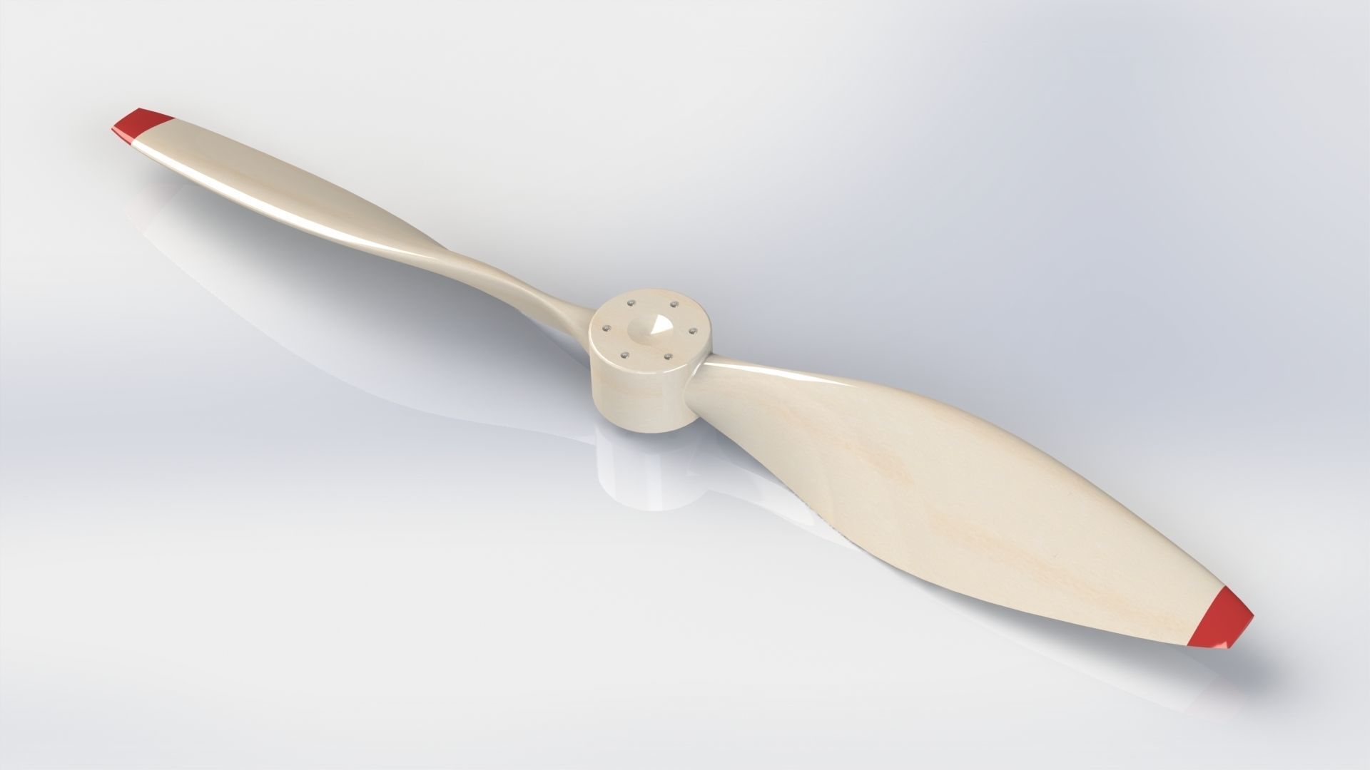 Propeller 220mm 3D model 3D printable CGTrader