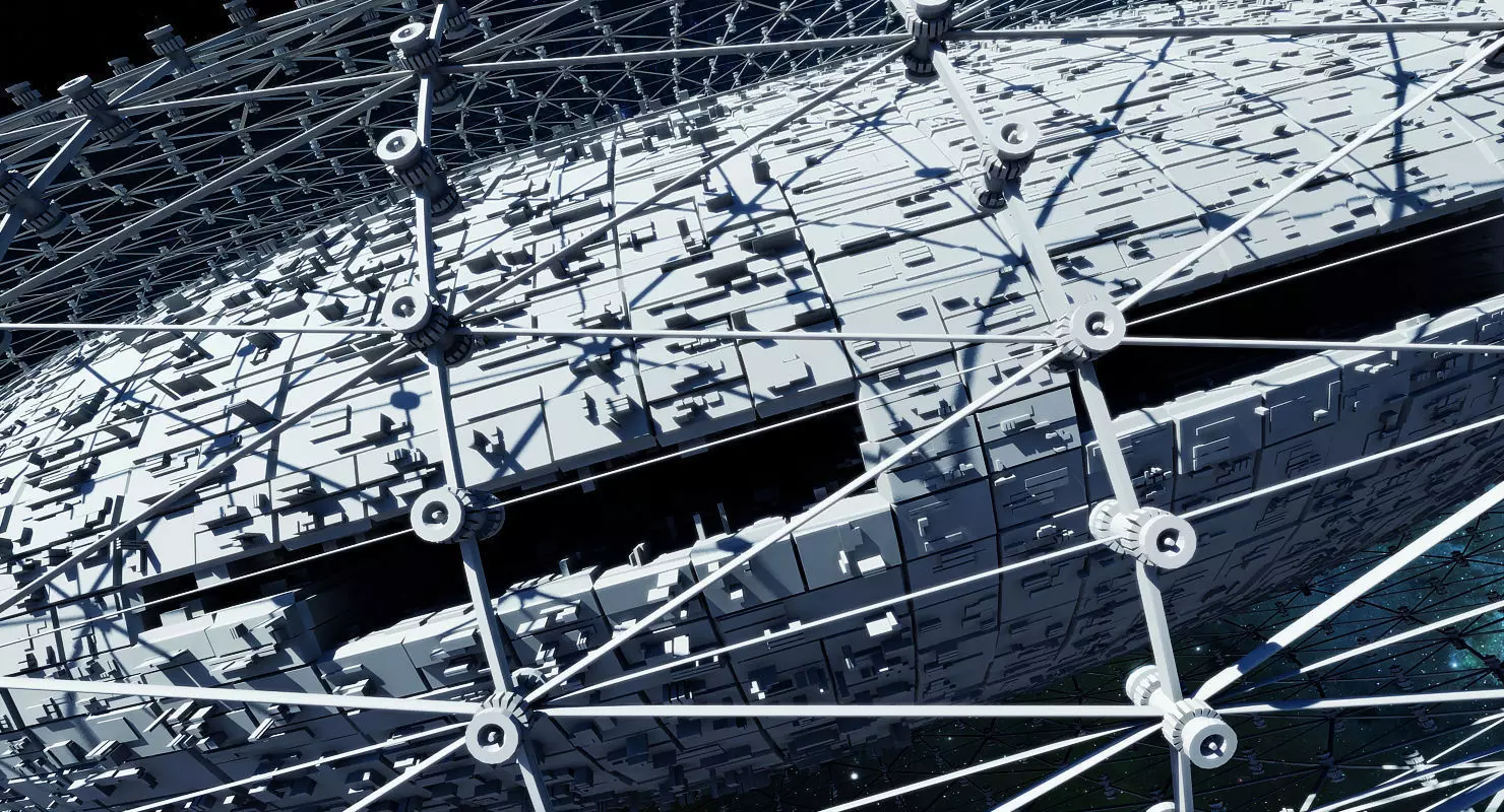 Space Station 2 3D model