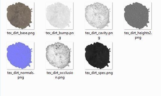 Ultra realistic Sand Scan Low-poly 3D model_12