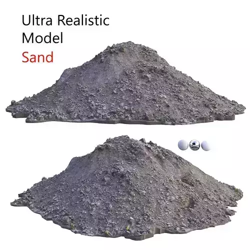 Ultra realistic Sand Scan