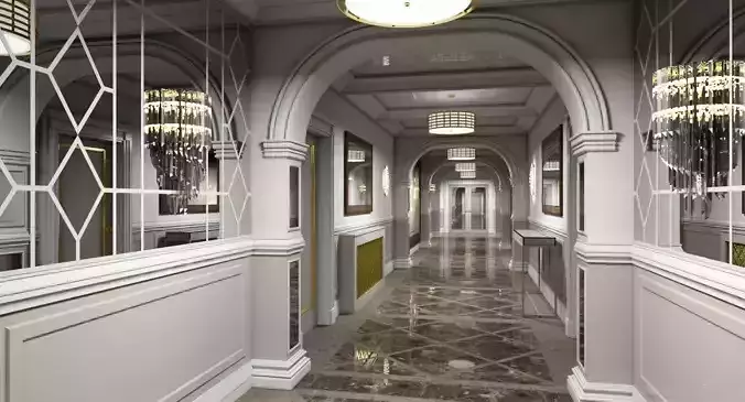 Grand Corridor Tileable Kit