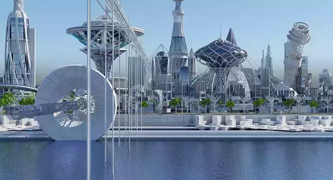 Future City HD 2018 3D model