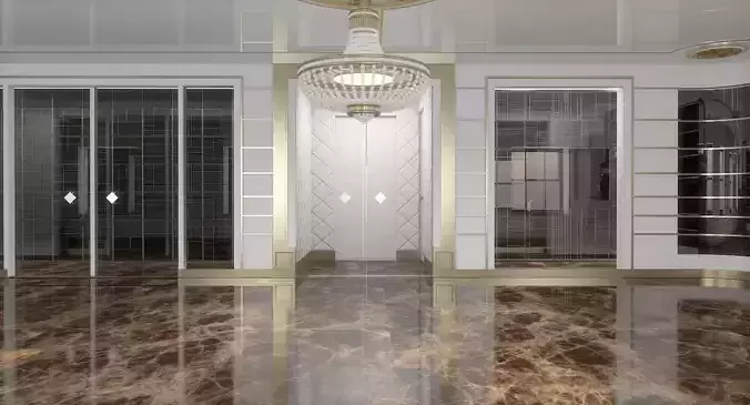 Classic Luxury Interior 3D