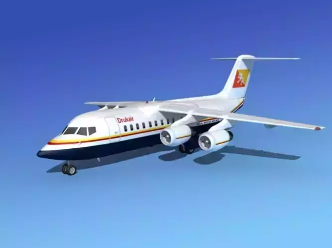 BAe 146-200 Royal Bhutan