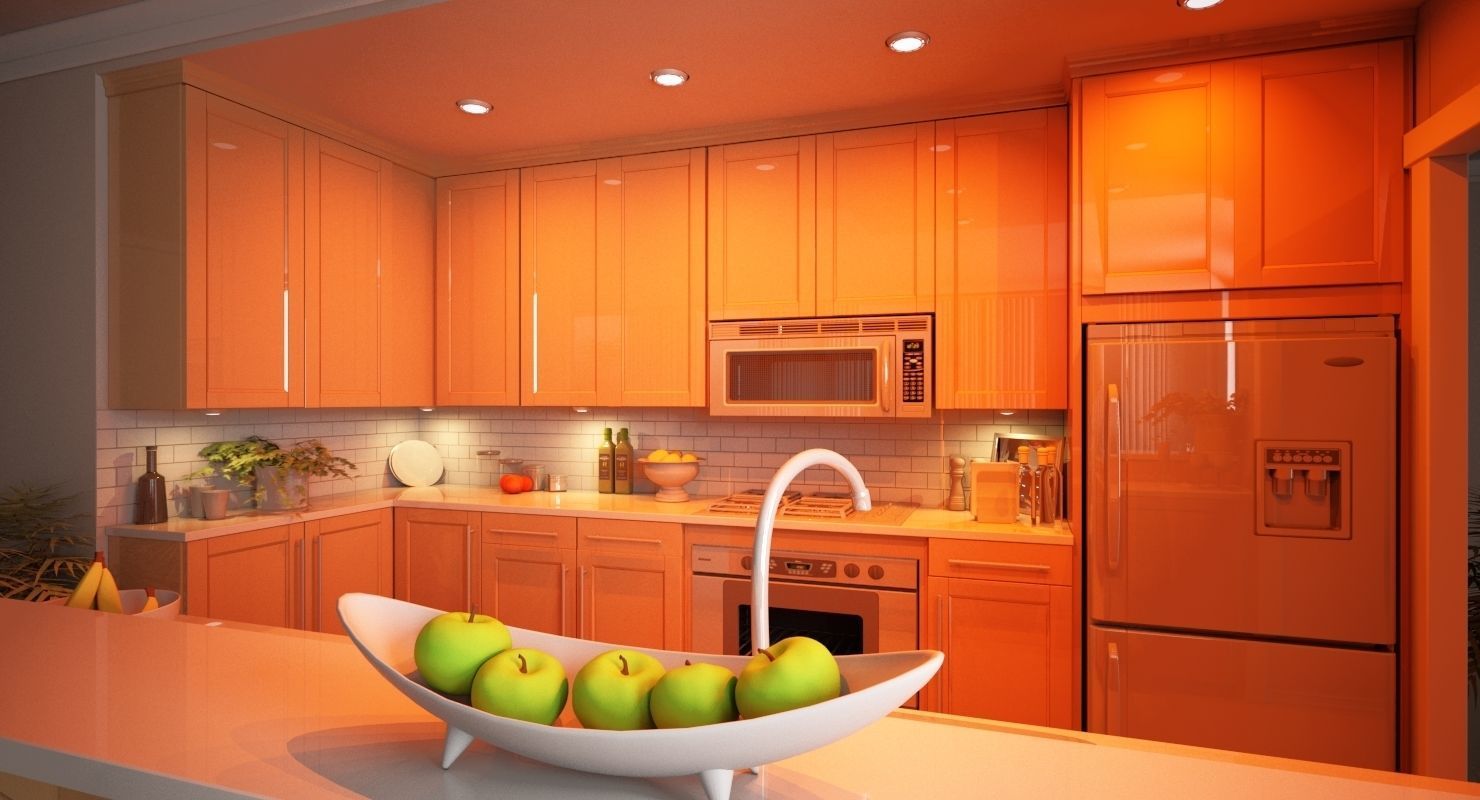 Kitchen 12 3D model_3