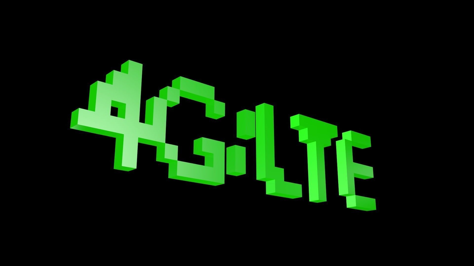 4G LTE voxel Low-poly 3D model_5