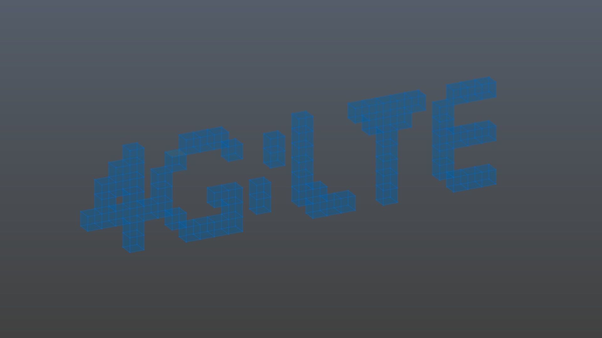 4G LTE voxel Low-poly 3D model_10