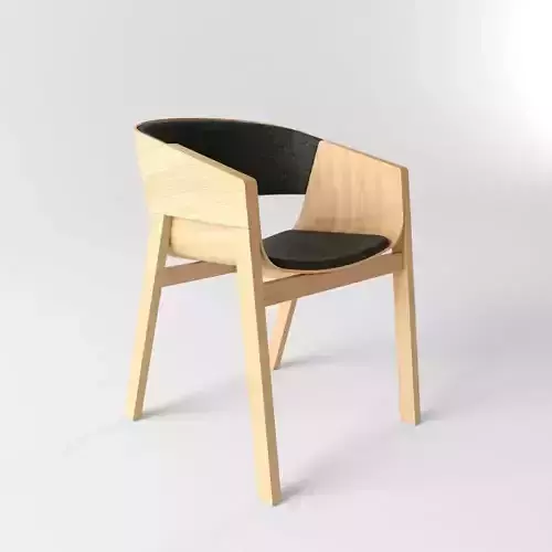Merano Armchair Low-poly 3D model