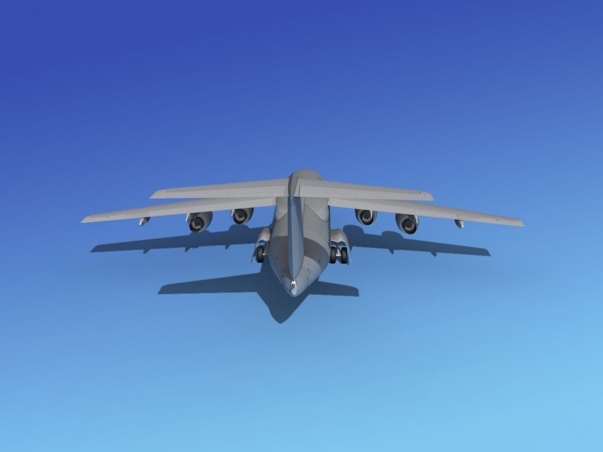 Bae 146 Bare Metal 3D model_6