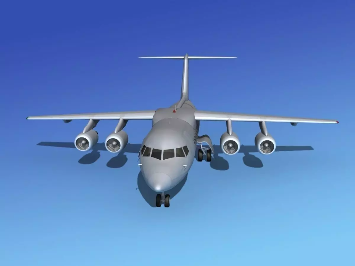 Bae 146 Bare Metal 3D model_0
