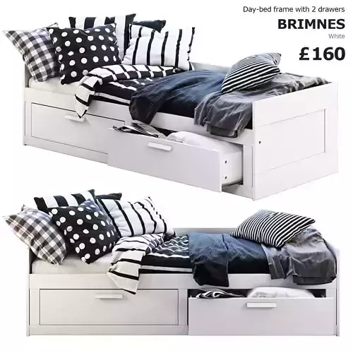 Brimnes bed 3 Ikea