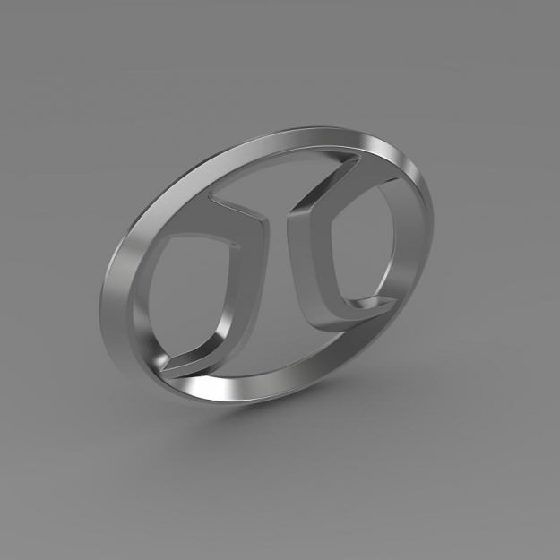 BAIC Logo 3D model_1