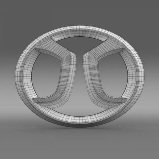 BAIC Logo 3D model_0