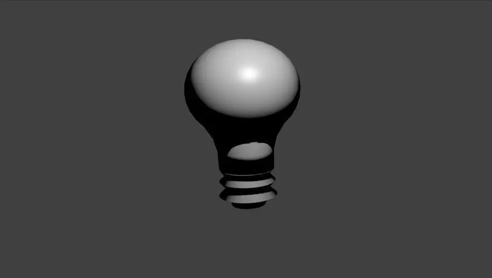Lamp without textures Free 3D model
