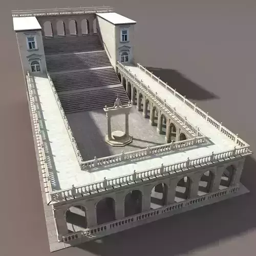 Montecassino Castle - Patio