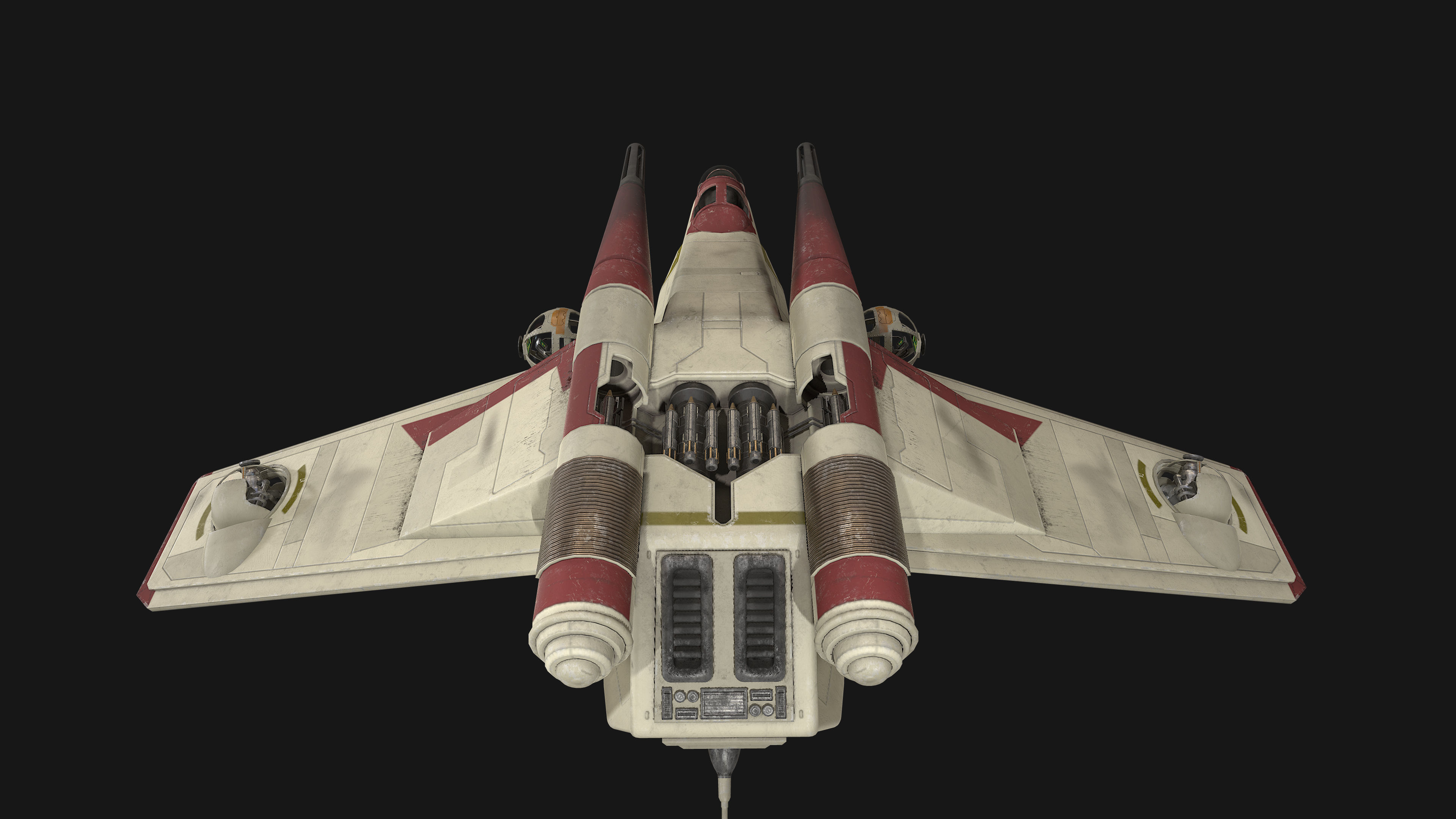 Star Wars - LAAT Low-poly 3D model_4