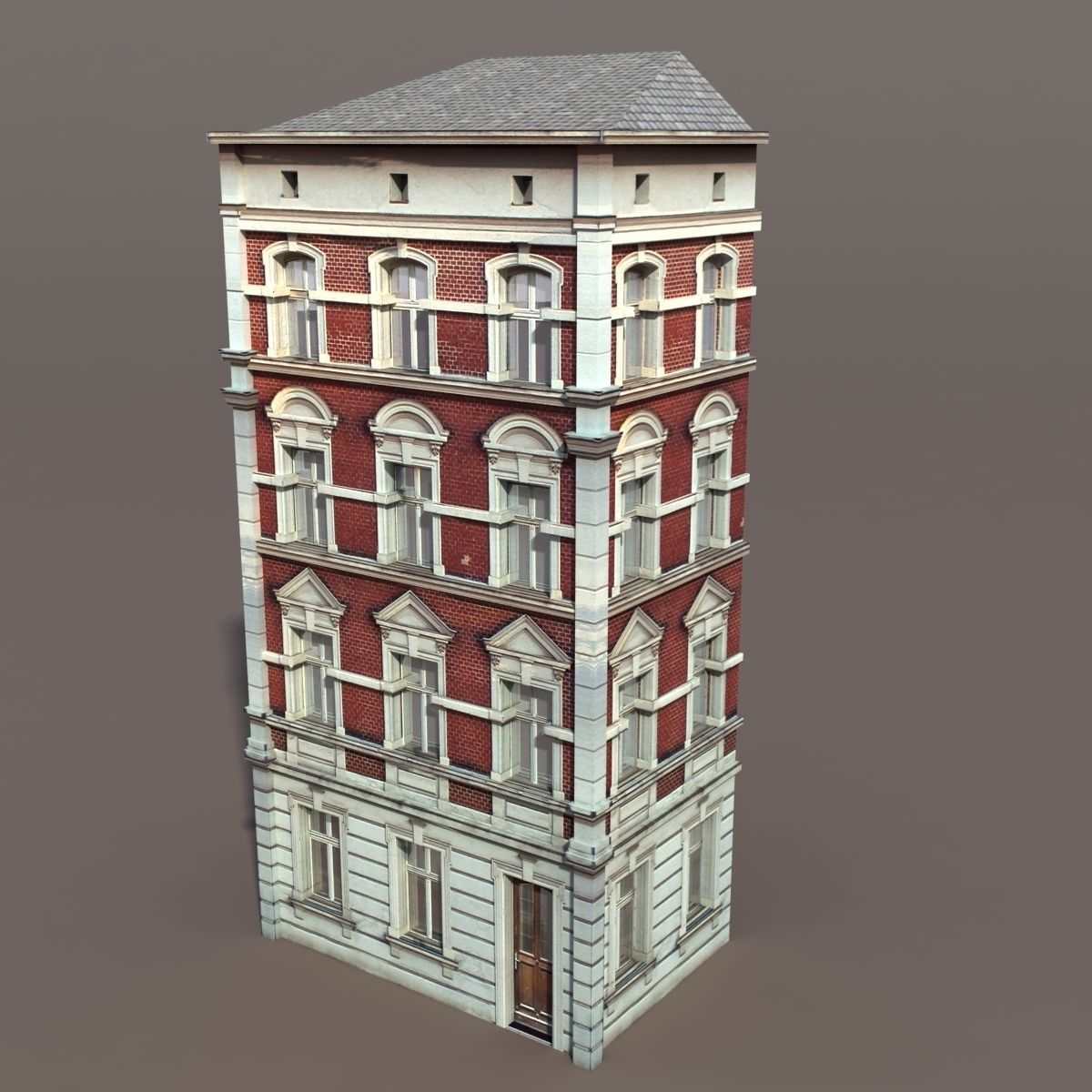 Neoclassical Building Pack Low poly Low-poly 3D model_50