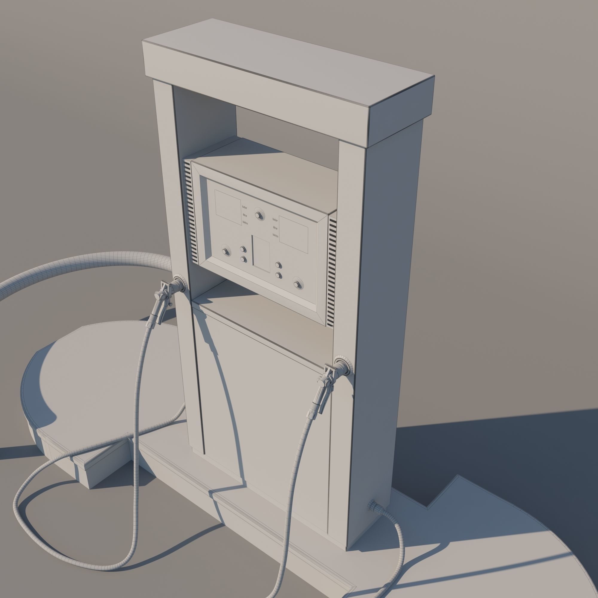 LPG Dispenser 3D model_4