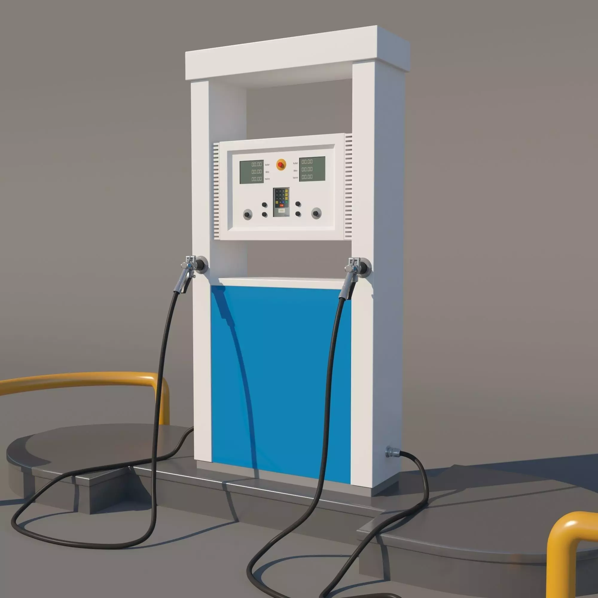 LPG Dispenser 3D model_0