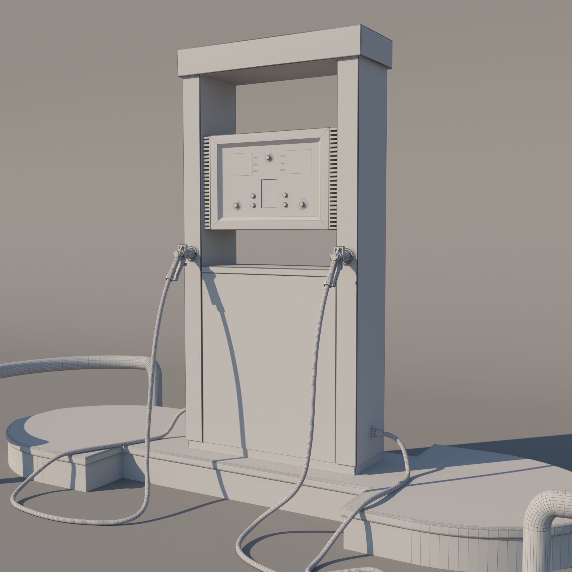 LPG Dispenser 3D model_3