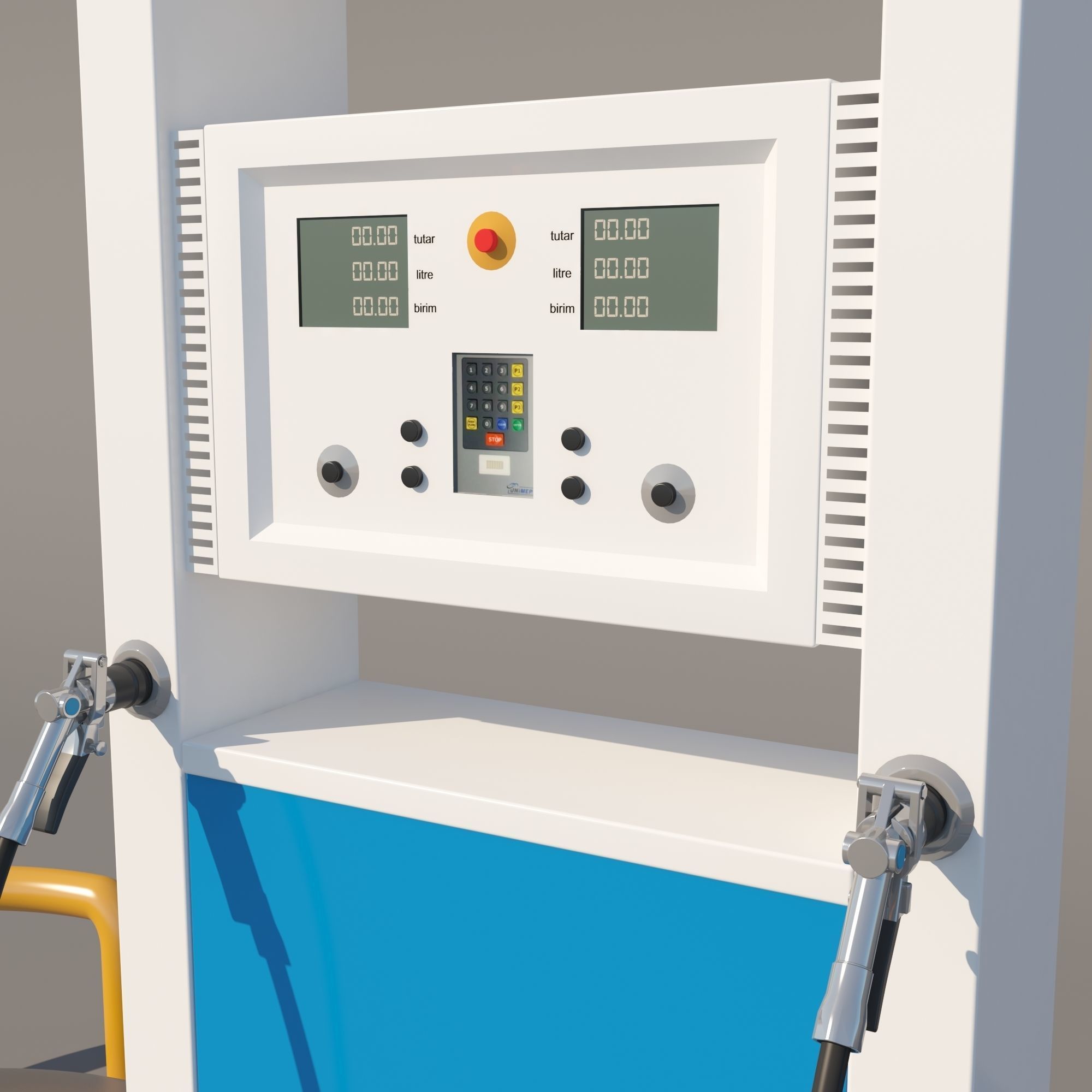 LPG Dispenser 3D model_2