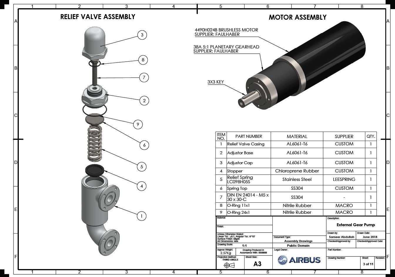 Positive Displacement Pump with Relief Valve 3D model_11