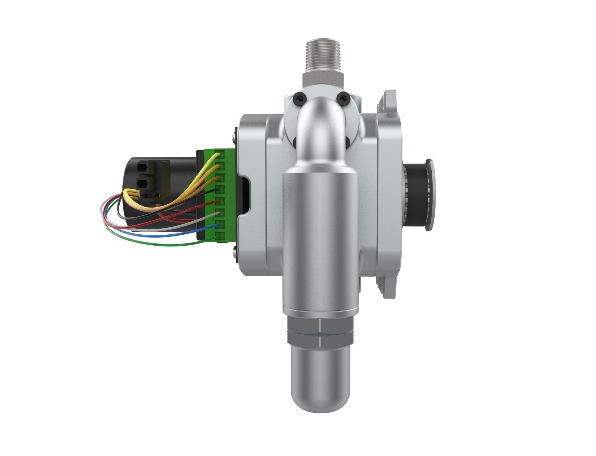 Positive Displacement Pump with Relief Valve 3D model_7