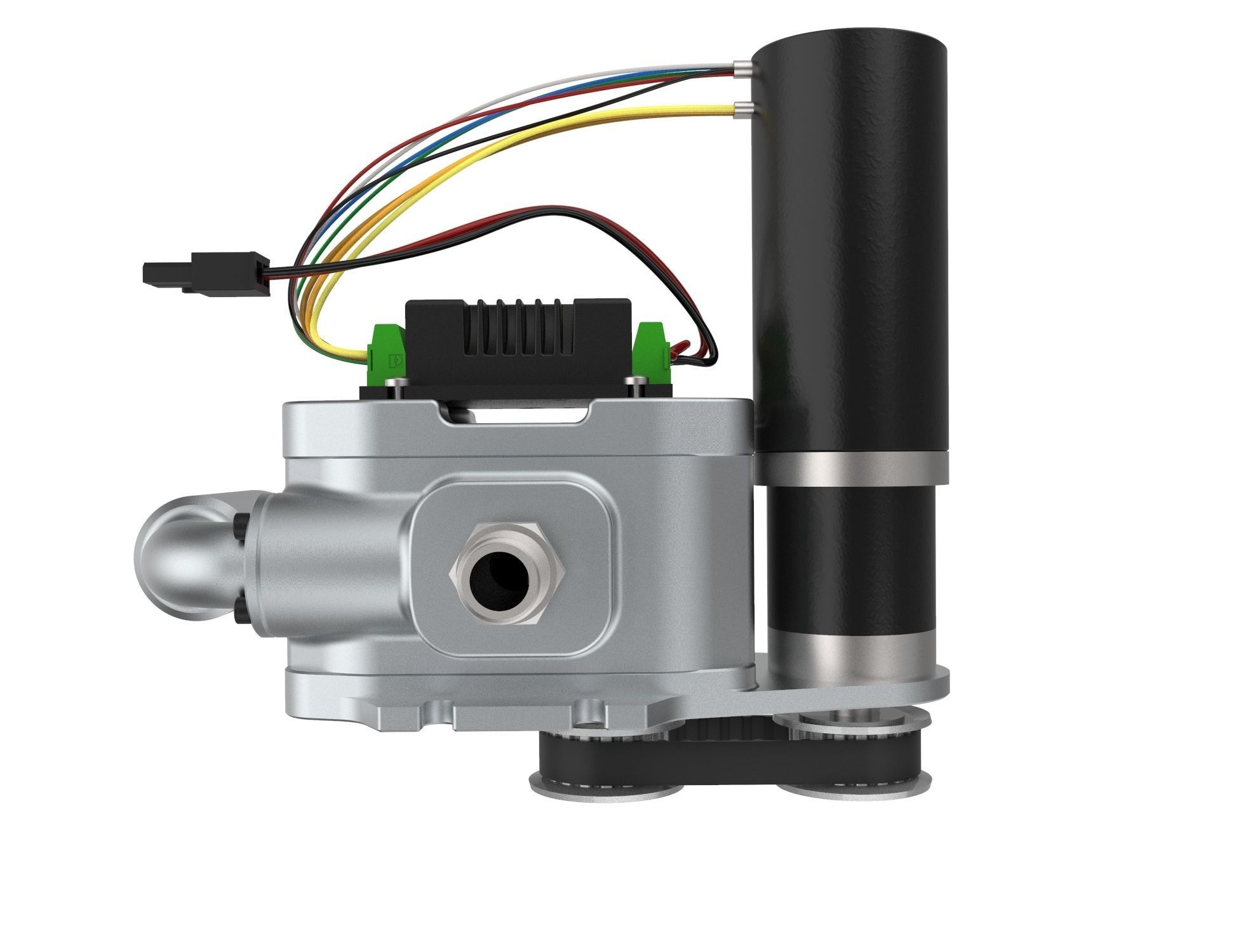 Positive Displacement Pump with Relief Valve 3D model_5